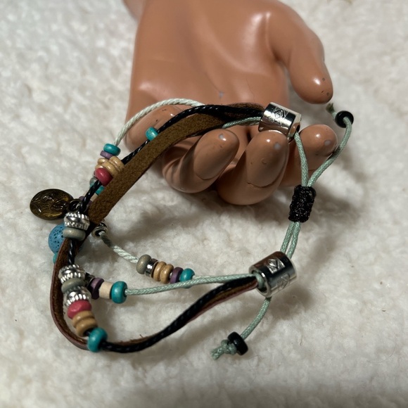 Bracelet 8 mm Natural lava rock - Picture 6 of 8